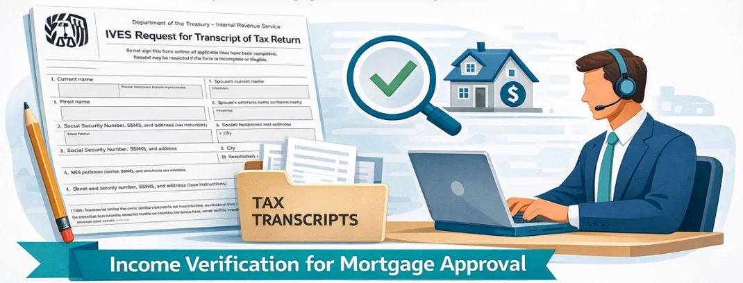 What is IRS Form 4506-C - IVES income verification process for mortgage approval